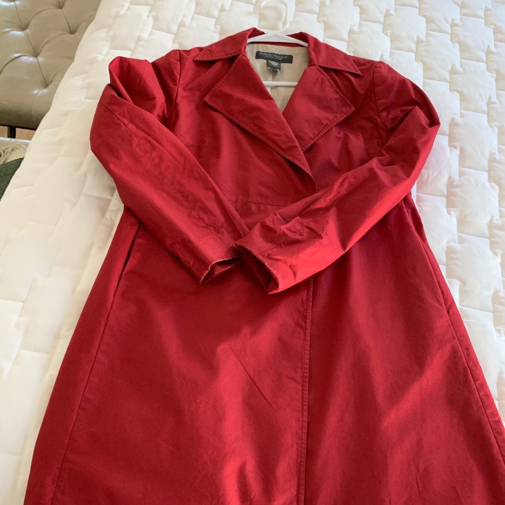 Red Trench Coat